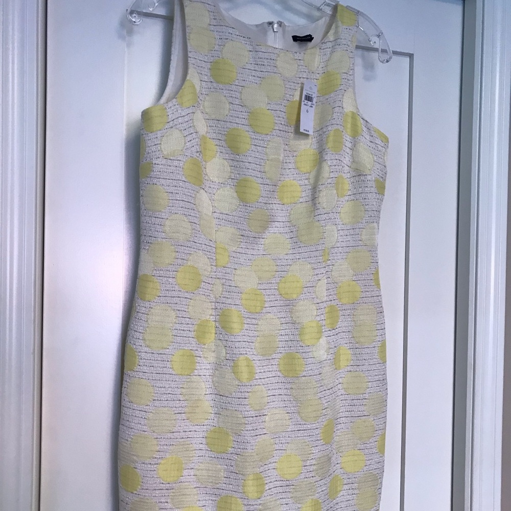 Textured sheath dress